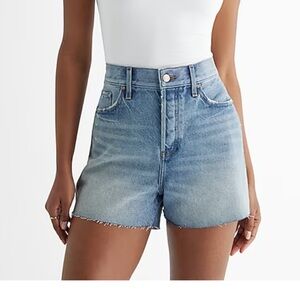 CLEANOUT: Express Super High Rise Waisted Jean Shorts